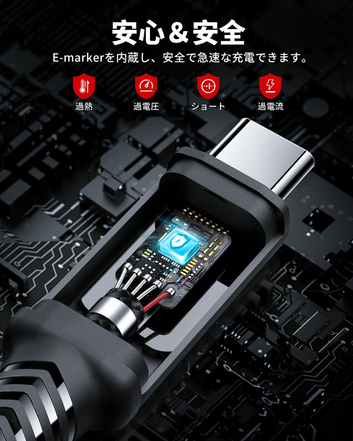 AceFast ブランド Type-c -Type-c ケーブル 2m 急速充電 充電ケーブル 急速 PD 100w USB-C TypeC USB 高速充電 480Mbps 耐久 強化コネクタ PD対応 黒 Black グレー iPad MacBook Pro エースファスト iPhone16