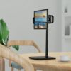AceFast ブランド タブレットスタンド スマホスタンド iPad mini pro air Galaxy Tab Lenovo LAVIE MatePad Surface iPhone14 iPhone13 iPhone15 15Pro Max iPhoneSE タブレット 高さ調整 動画 エースファスト