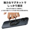 【MagSafe対応】マグネット式 スマホリング マグネット 強力磁石 磁力 落下防止 片手操作 スタンド iPhone 17 16 15 14 13 12 対応 スタンド機能 薄型 軽量 MagSafe 対応 iPhone17 iPhone16 iPhone15 Android スマホ スマートフォン AceFast ブランド エースファスト
